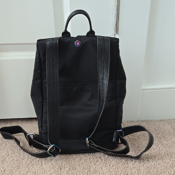 Aimee Kestenberg Black Nylon Backpack - Picture 2 of 7